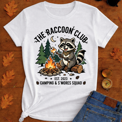 The raccoon camping  T-Shirt