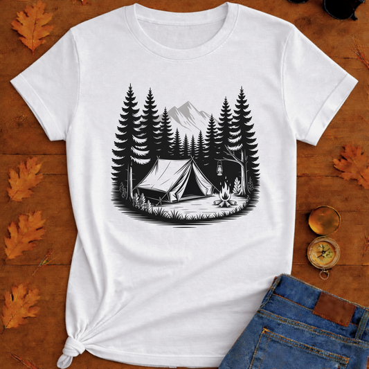 Minimal Campfire T-Shirt