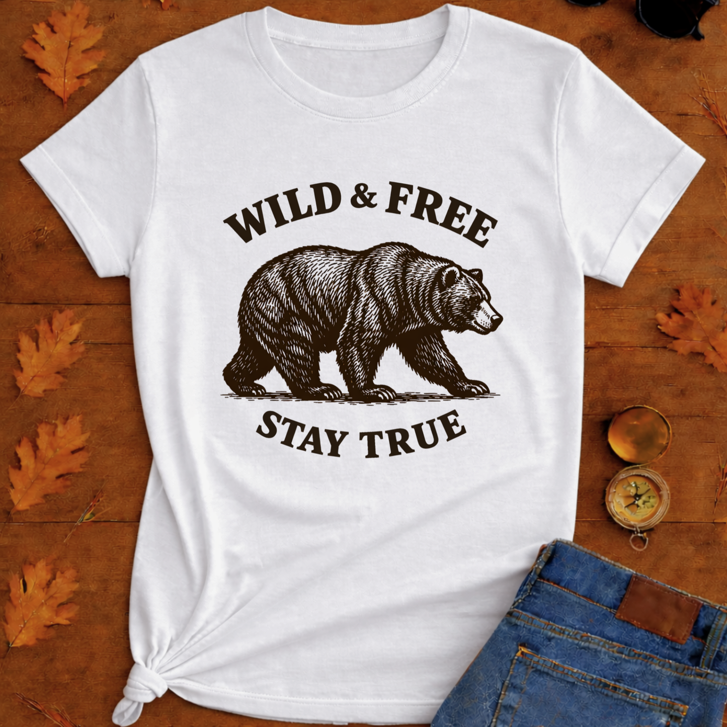 Wild and Free Bear Explore T-Shirt