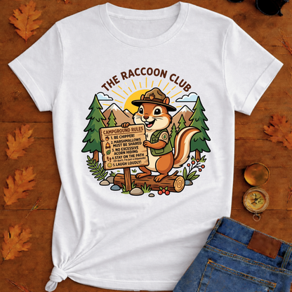 Chipmunk Acting Like the Campground Sheriff T-Shirt