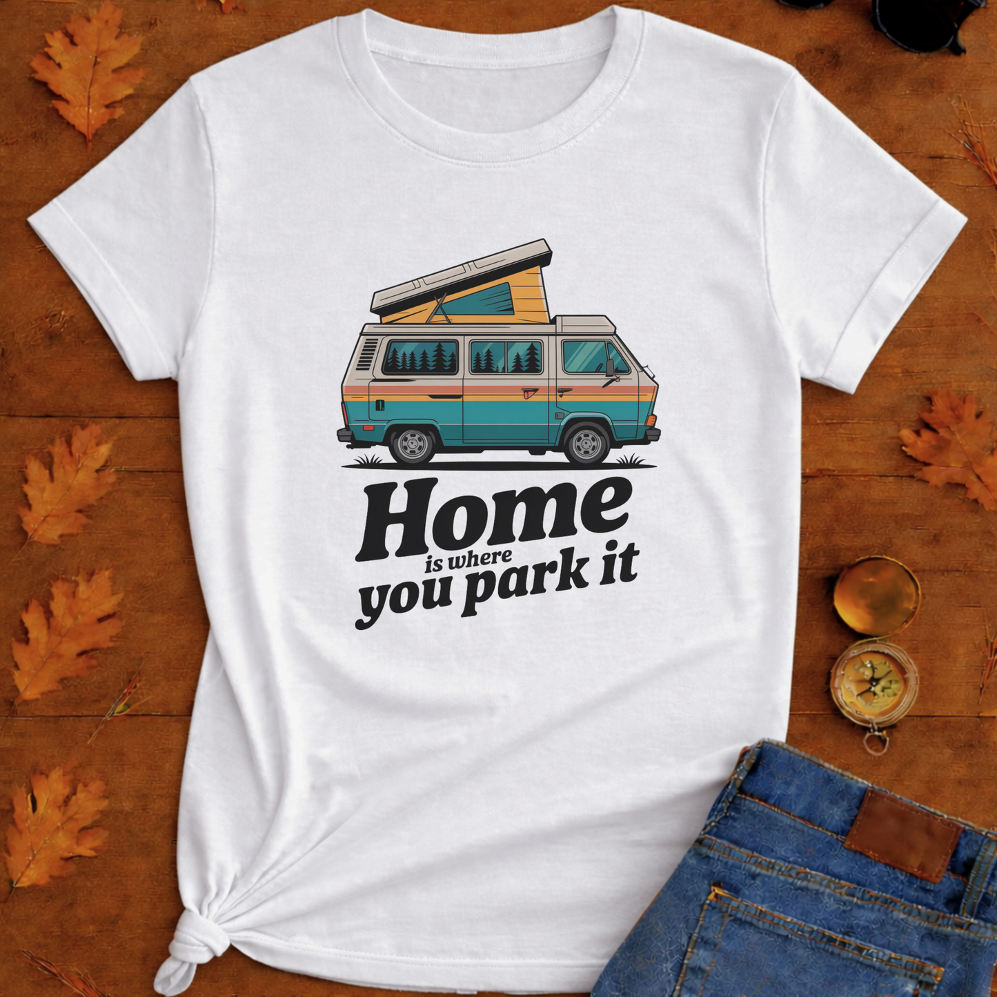 Campervan Camping Shirt