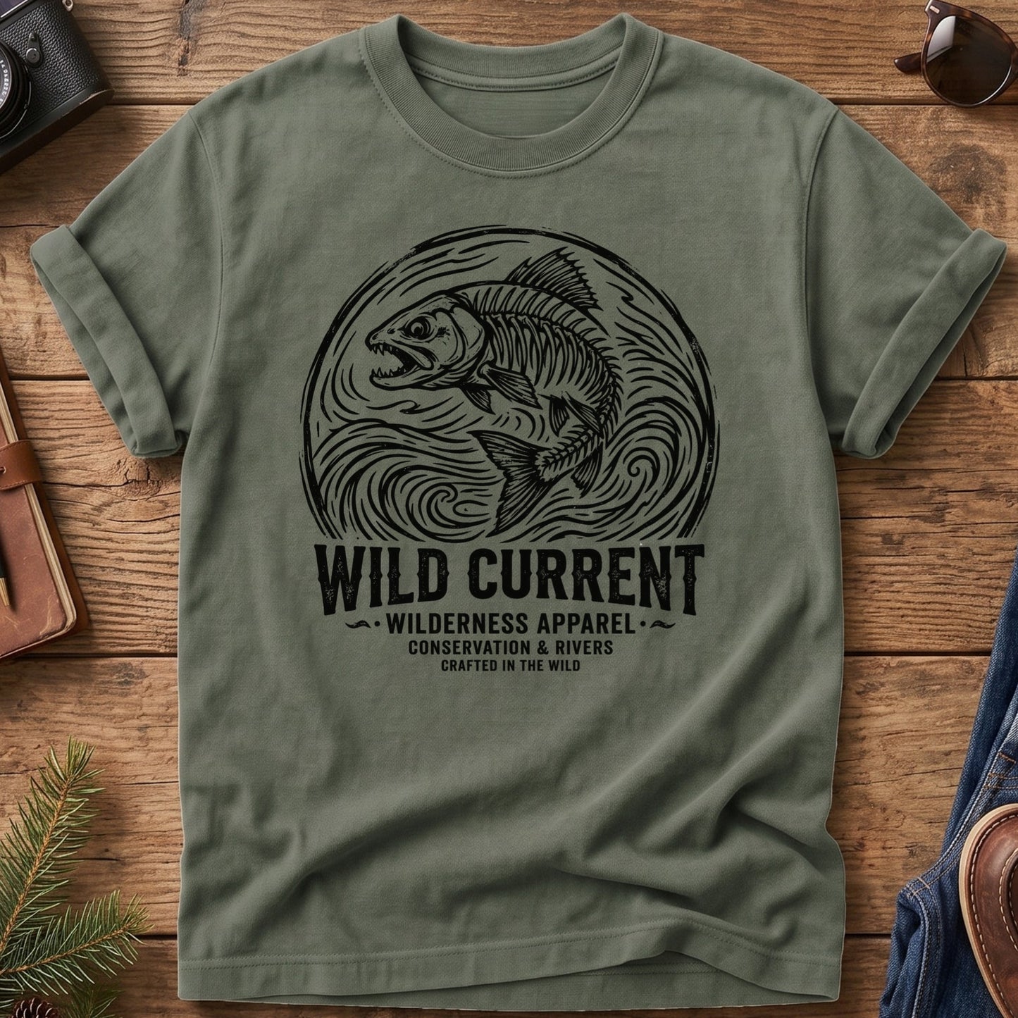 Wild Current Tee