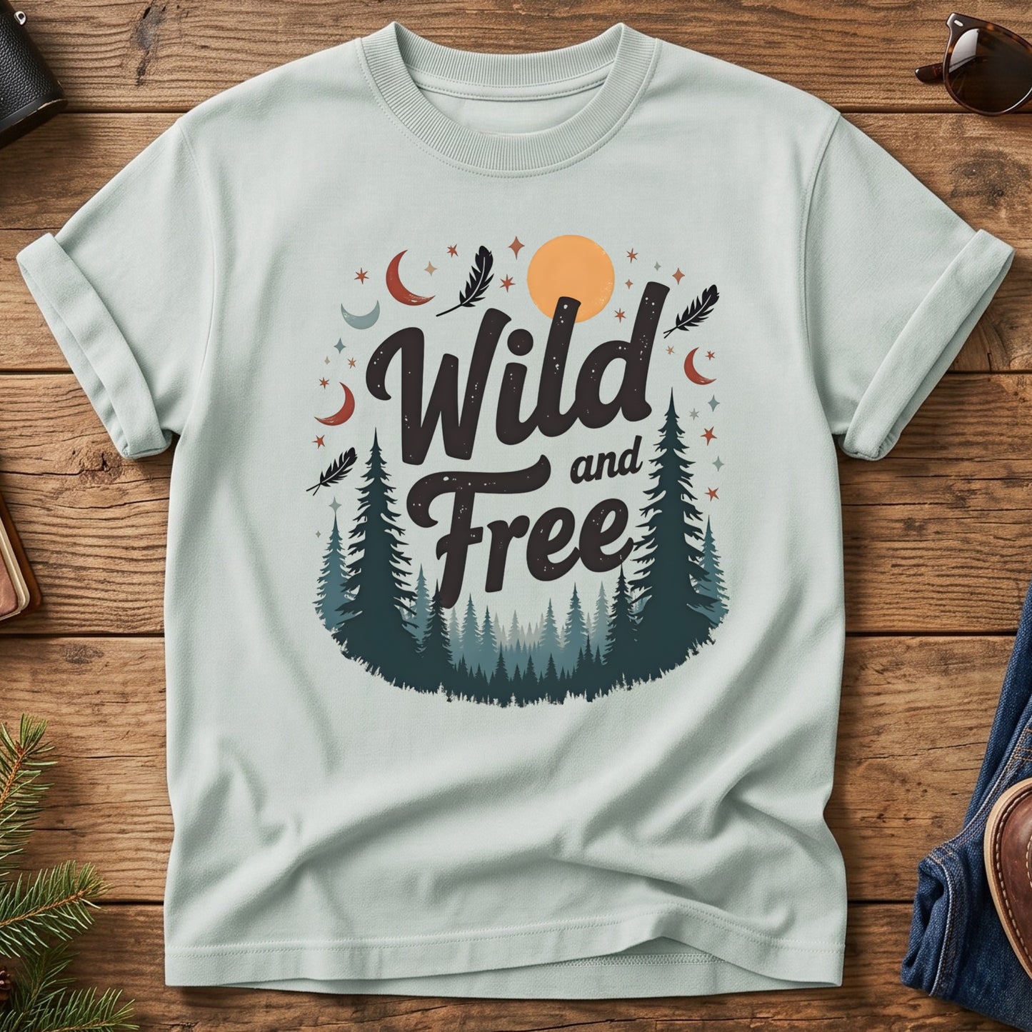 Wild & Free Forest Tee