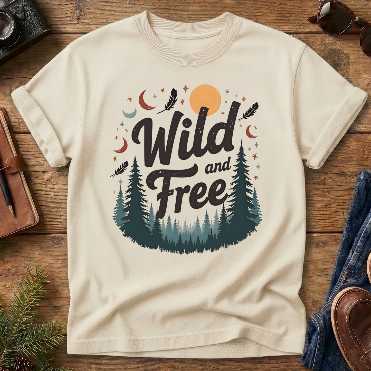 Wild & Free Forest Tee
