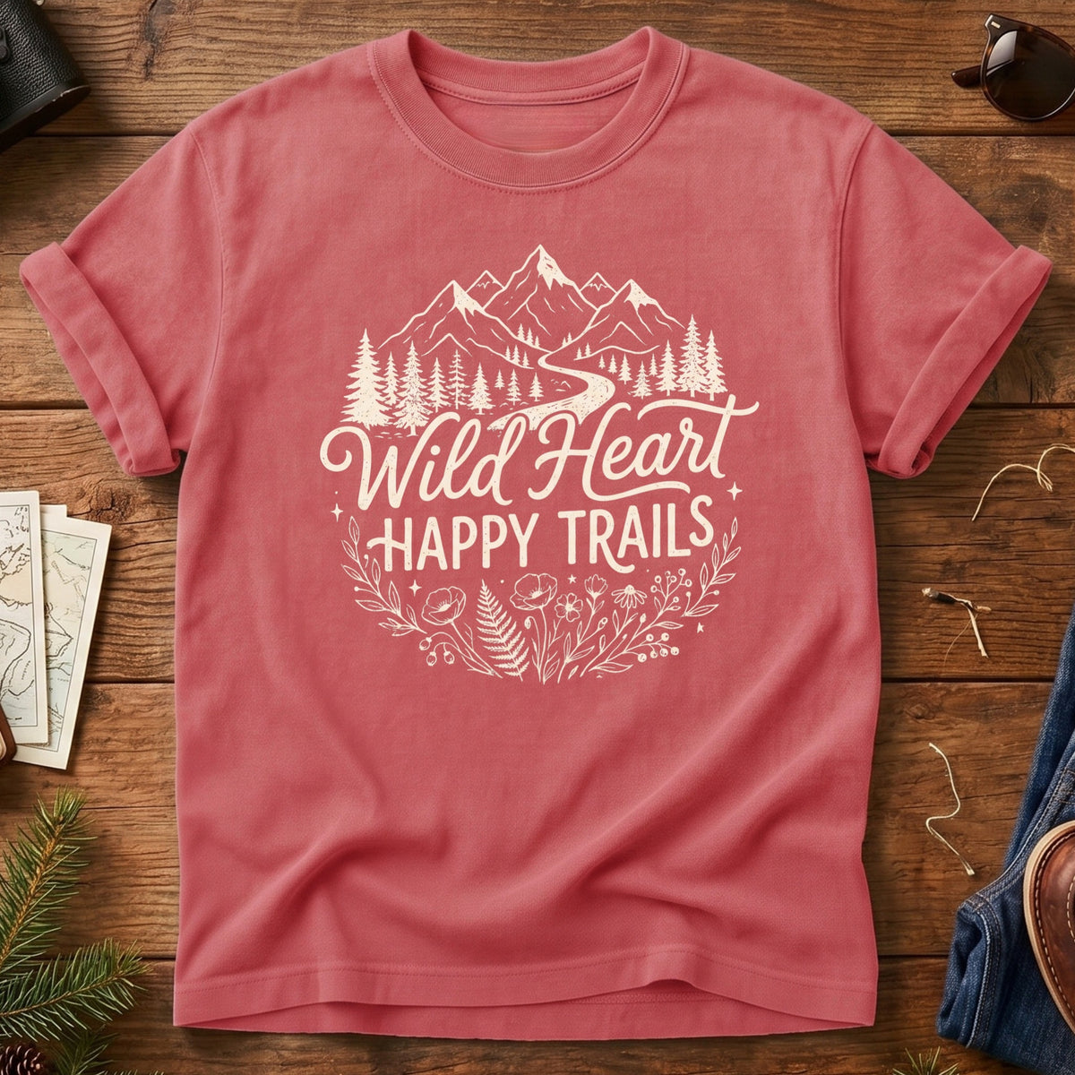 Wild Heart Happy Trails Tee – graphic tee, view 5