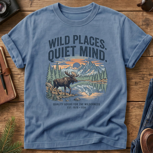 Wild Places. Quiet Mind Tee – graphic tee