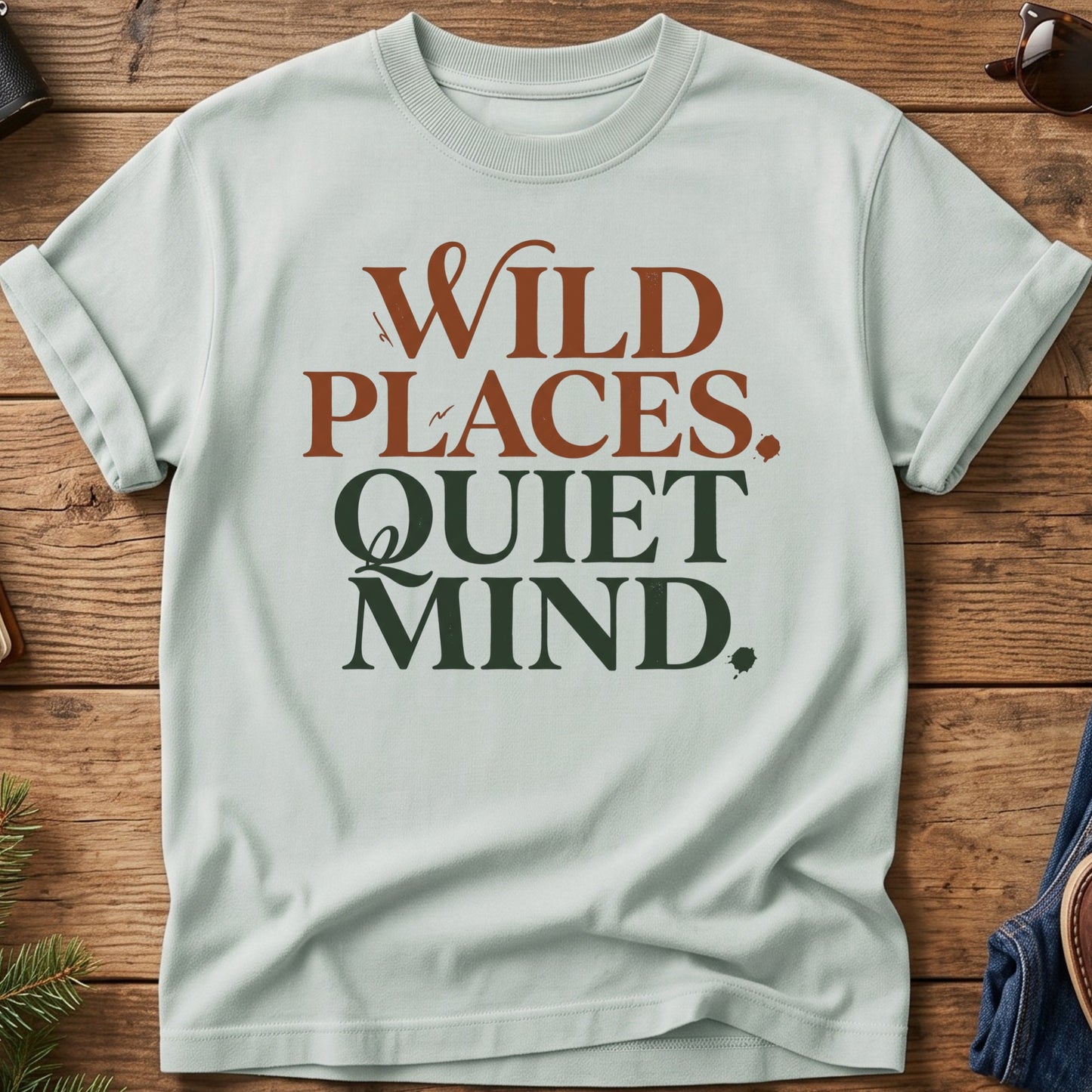 Wild Places Quiet Mind Tee