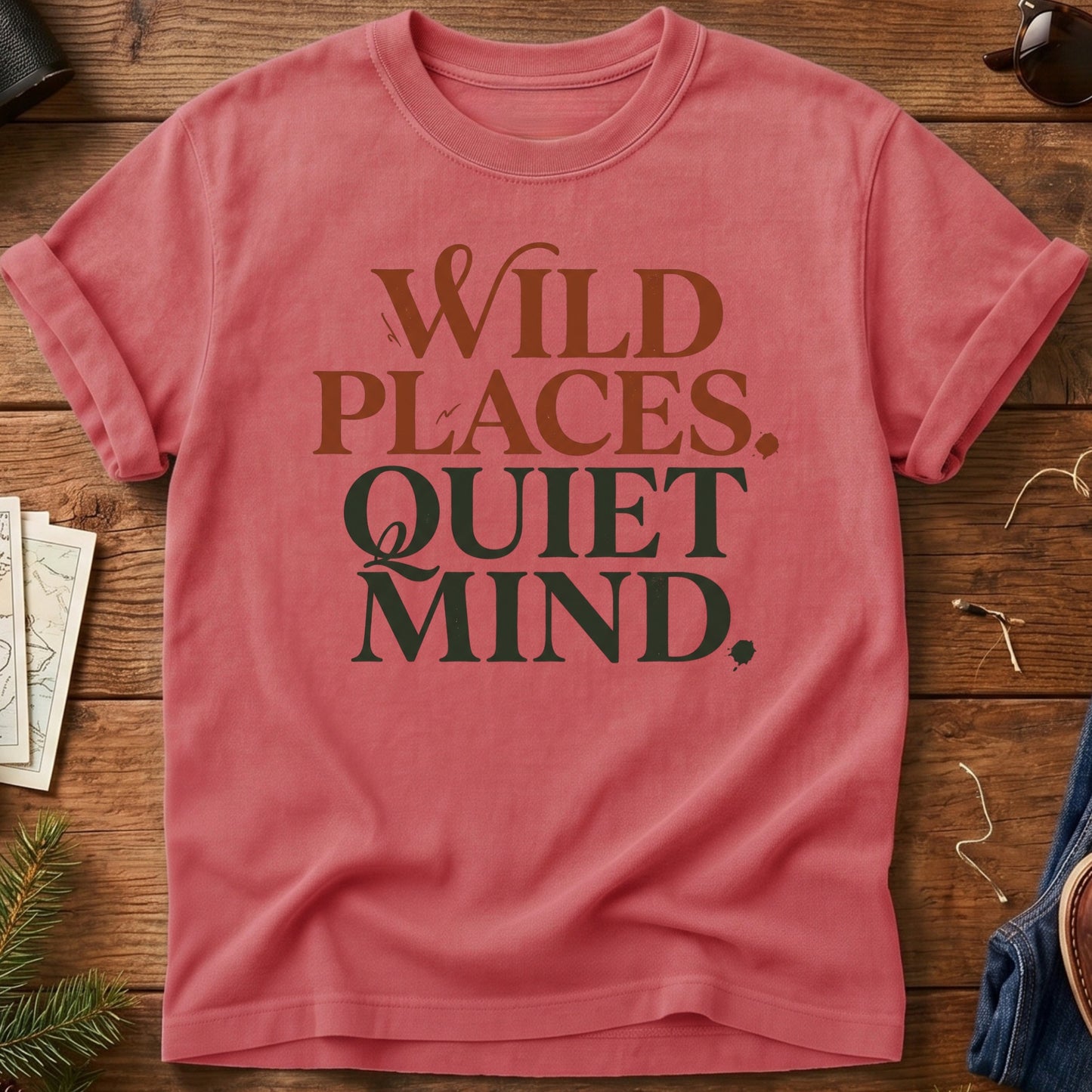 Wild Places Quiet Mind Tee