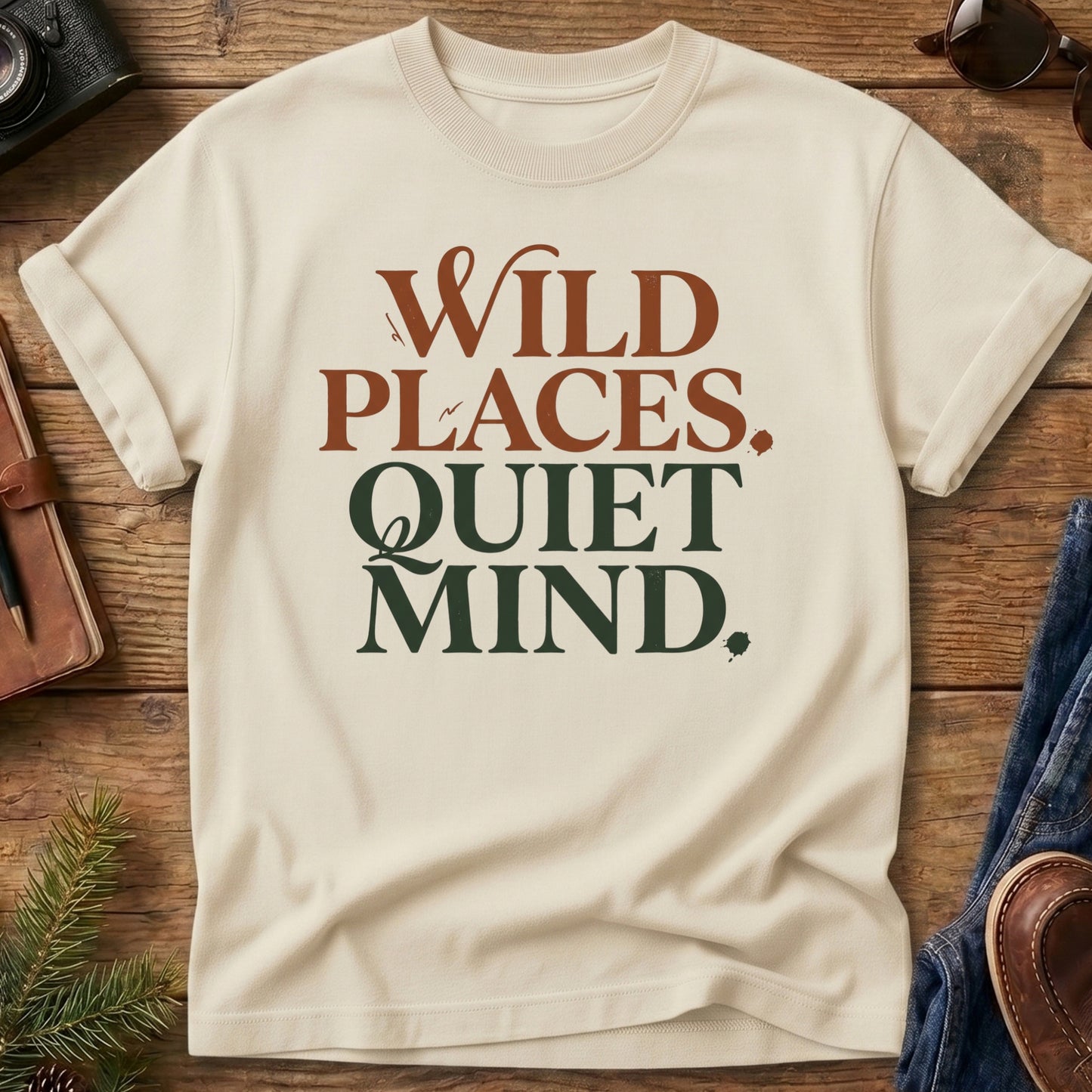 Wild Places Quiet Mind Tee