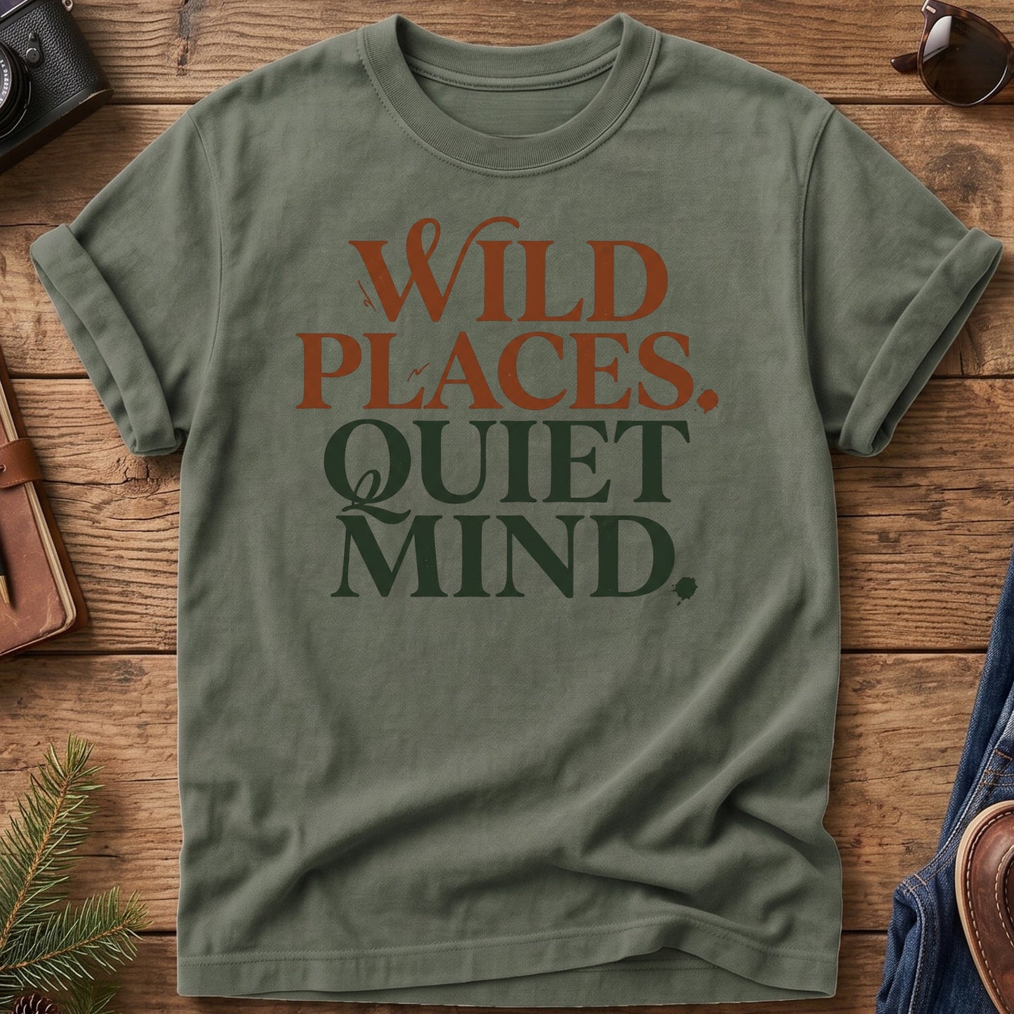 Wild Places Quiet Mind Tee