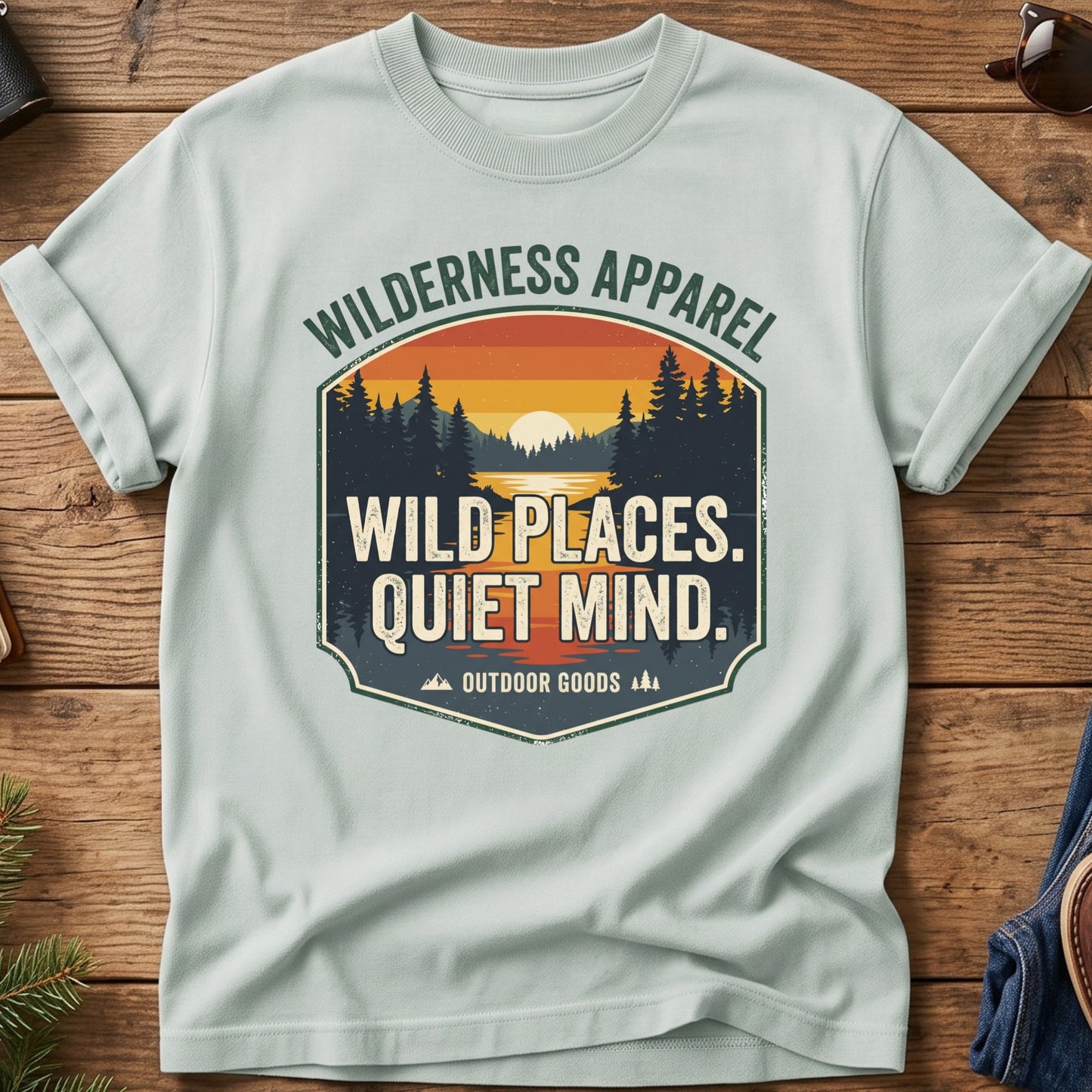 Wild Places Quite Mind Tee