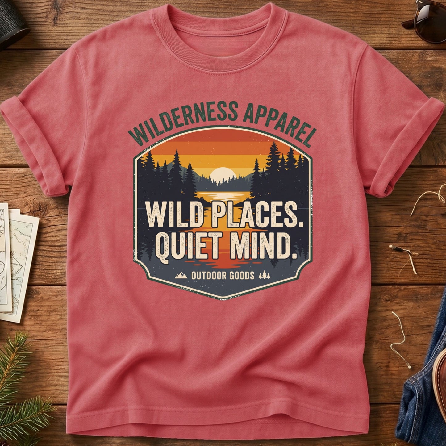 Wild Places Quite Mind Tee