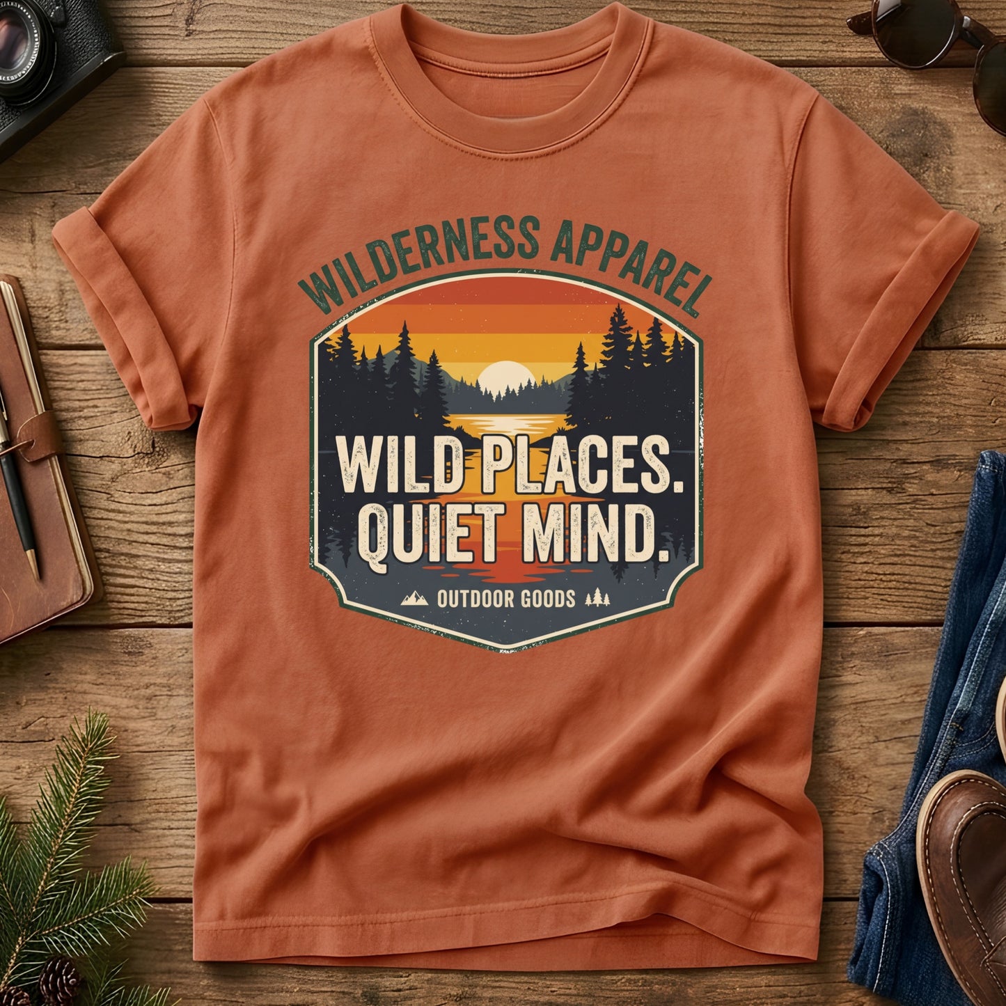 Wild Places Quite Mind Tee