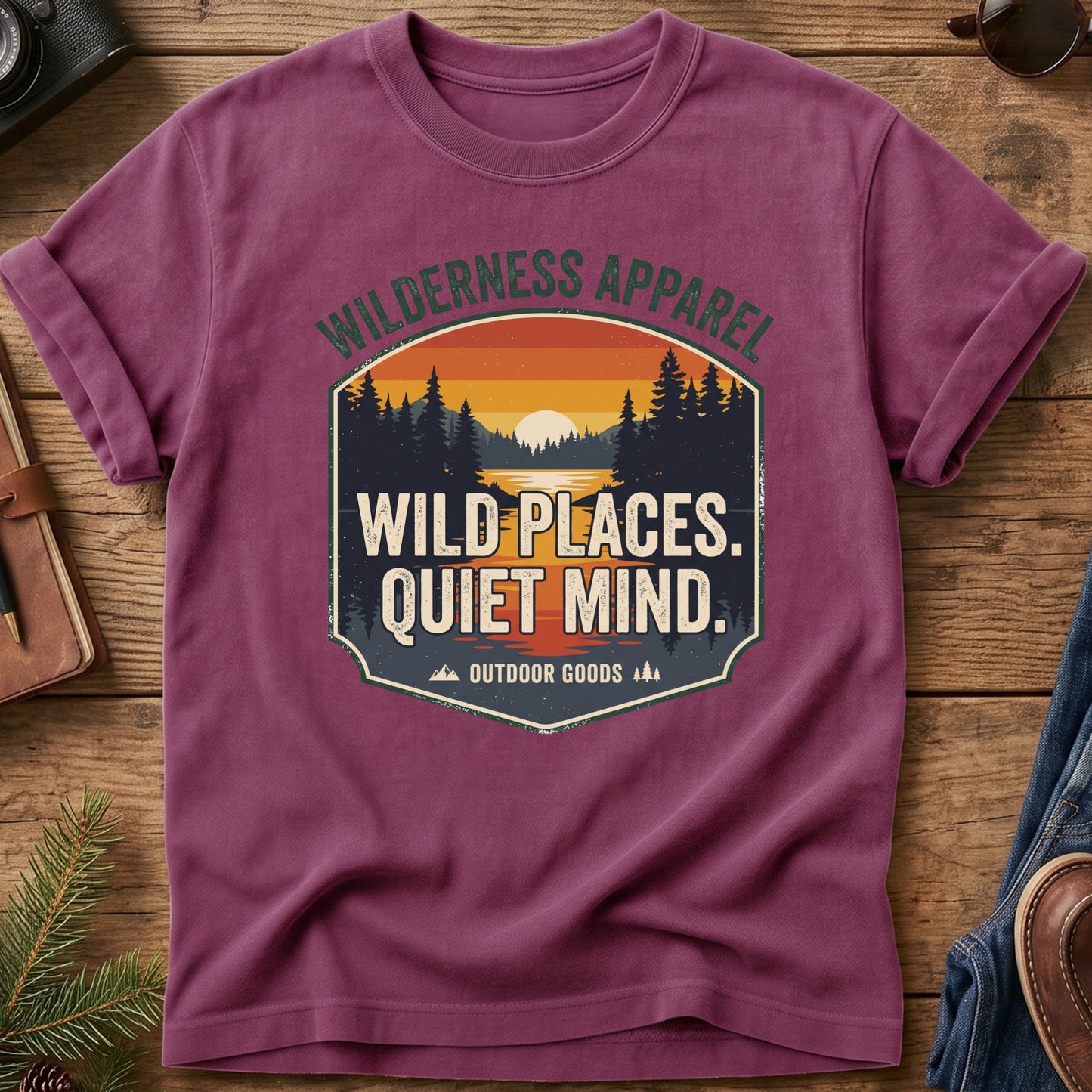 Wild Places Quite Mind Tee