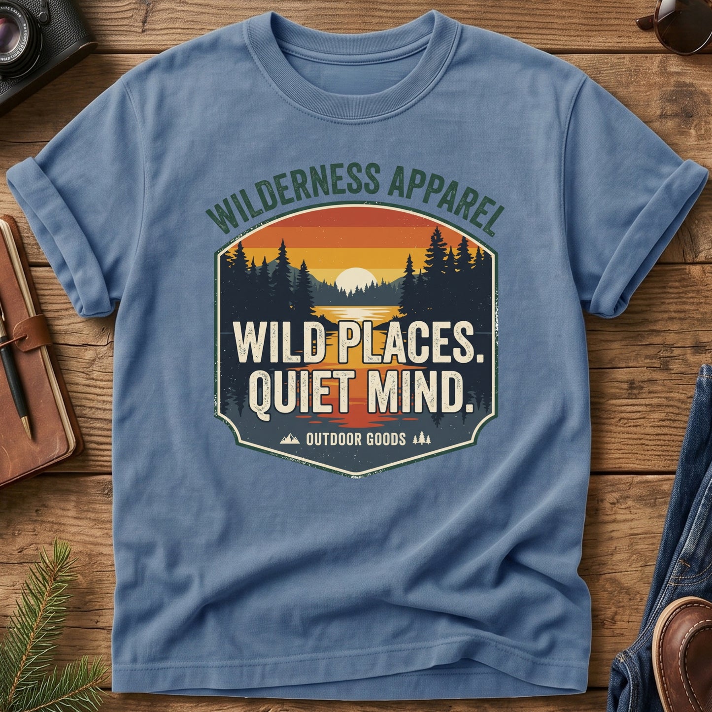 Wild Places Quite Mind Tee