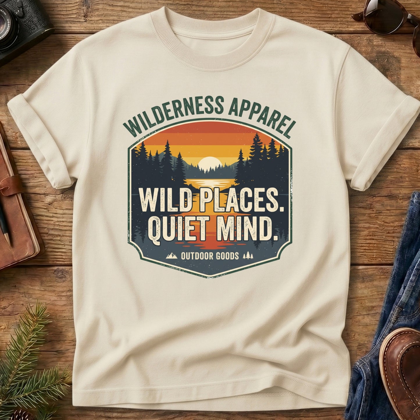 Wild Places Quite Mind Tee