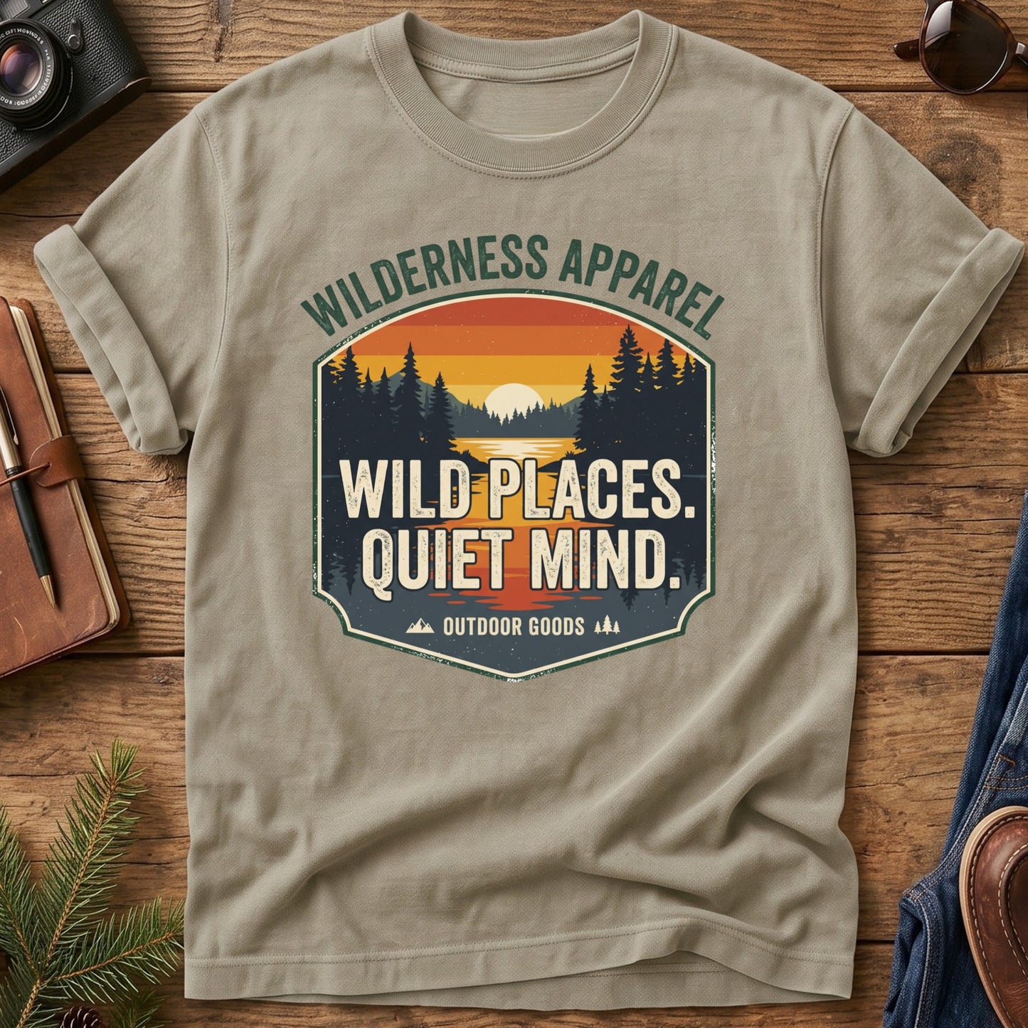 Wild Places Quite Mind Tee