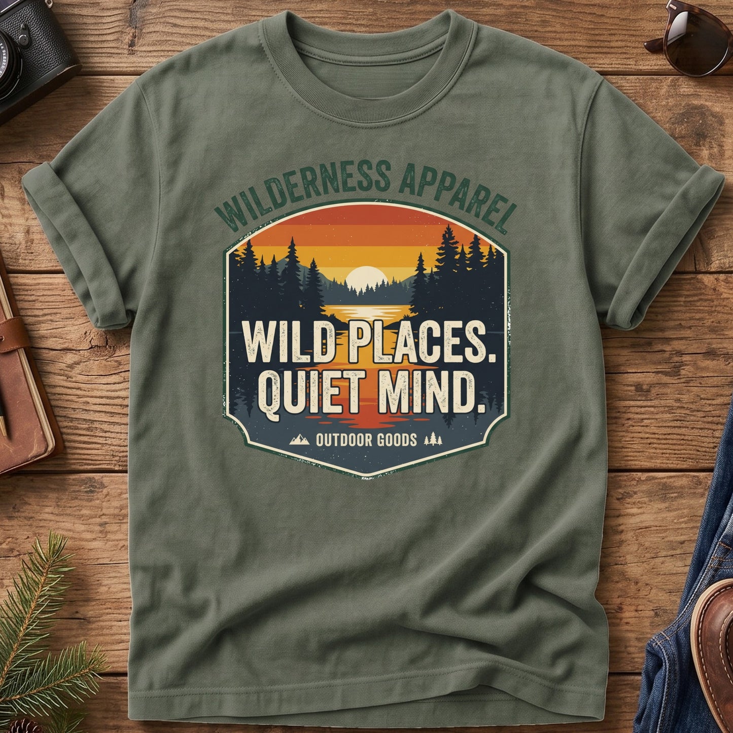 Wild Places Quite Mind Tee