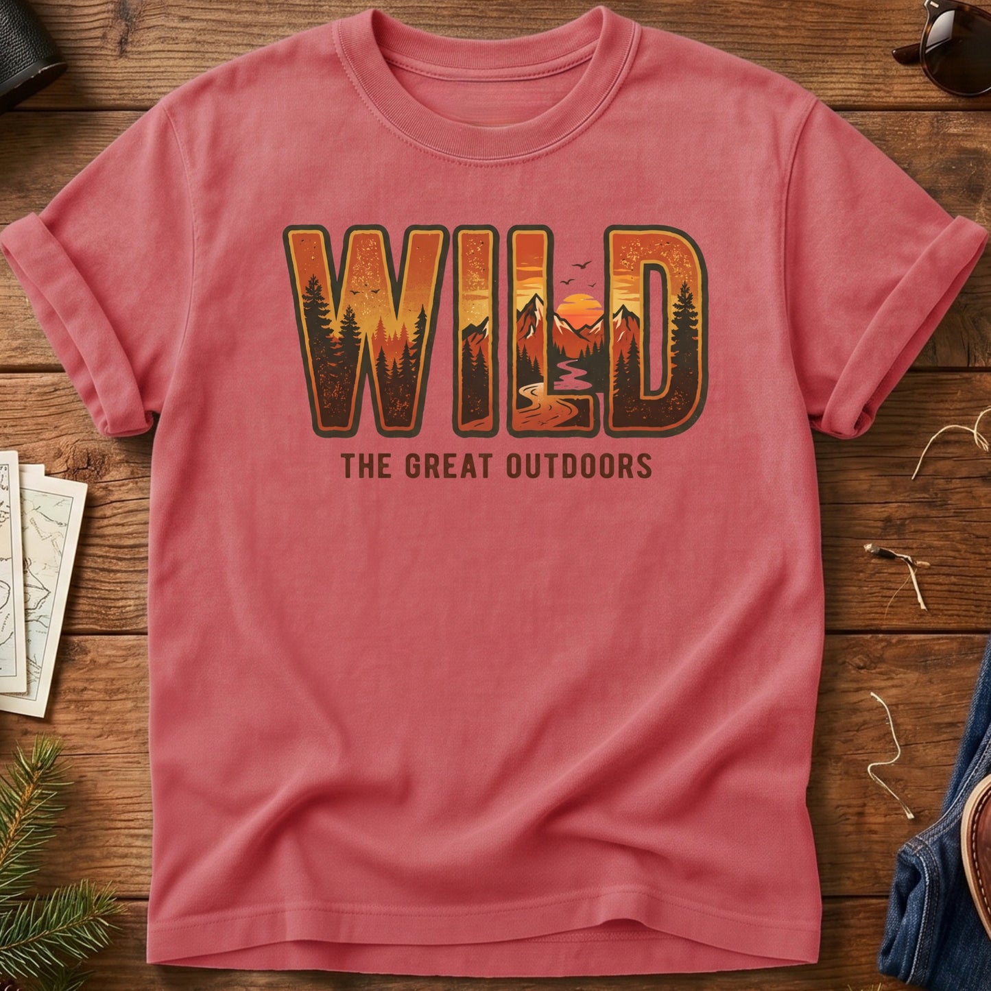 Wild The Great Outdoor  Tee