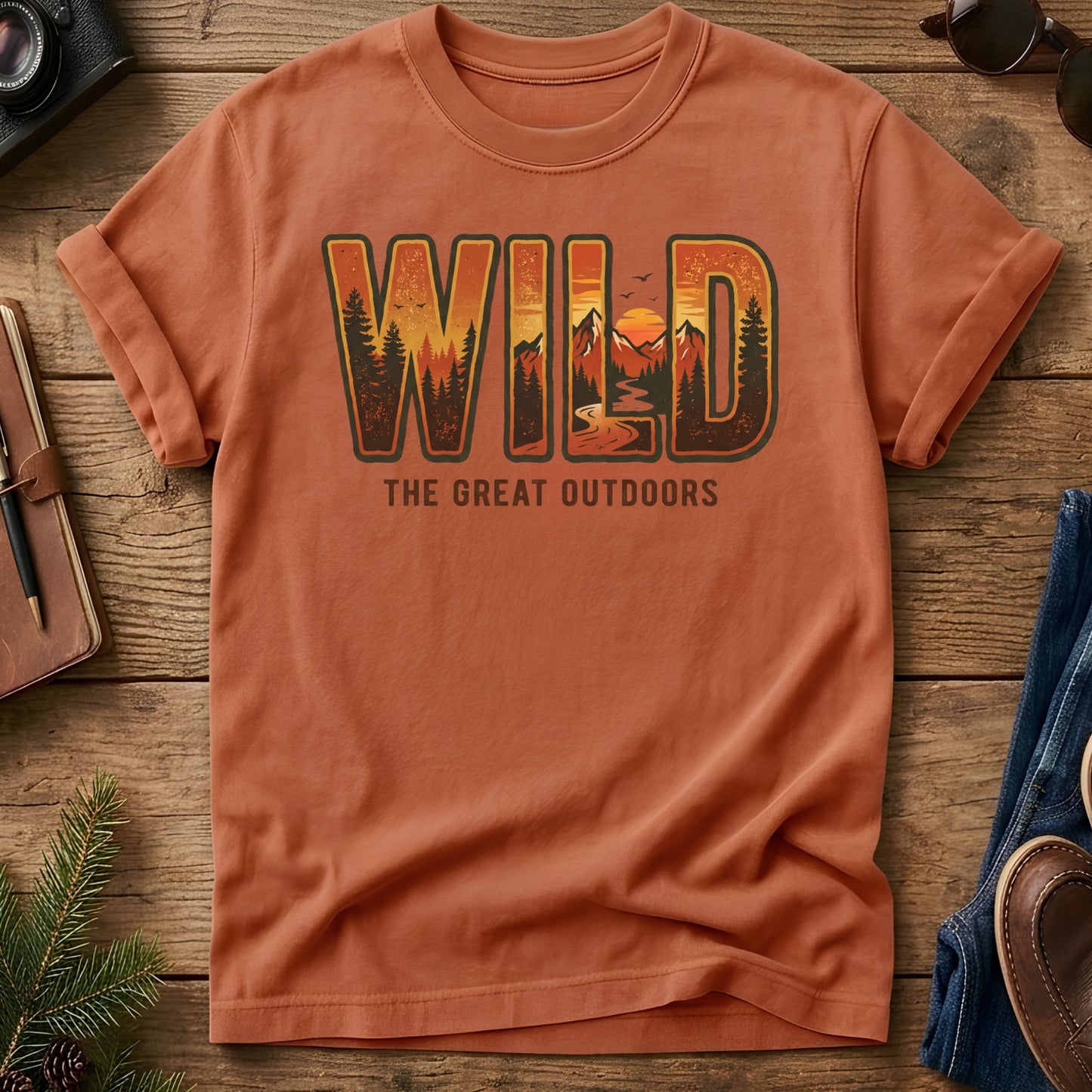 Wild The Great Outdoor  Tee