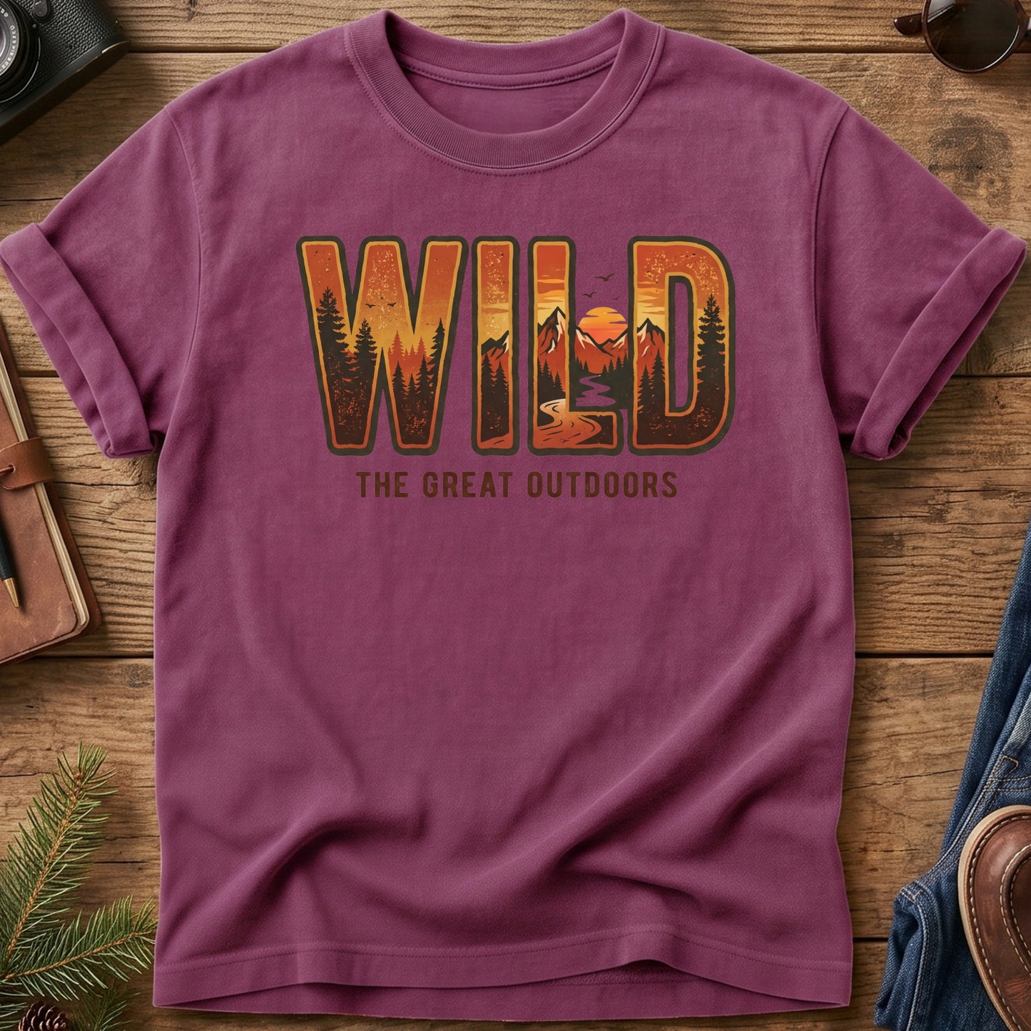 Wild The Great Outdoor  Tee