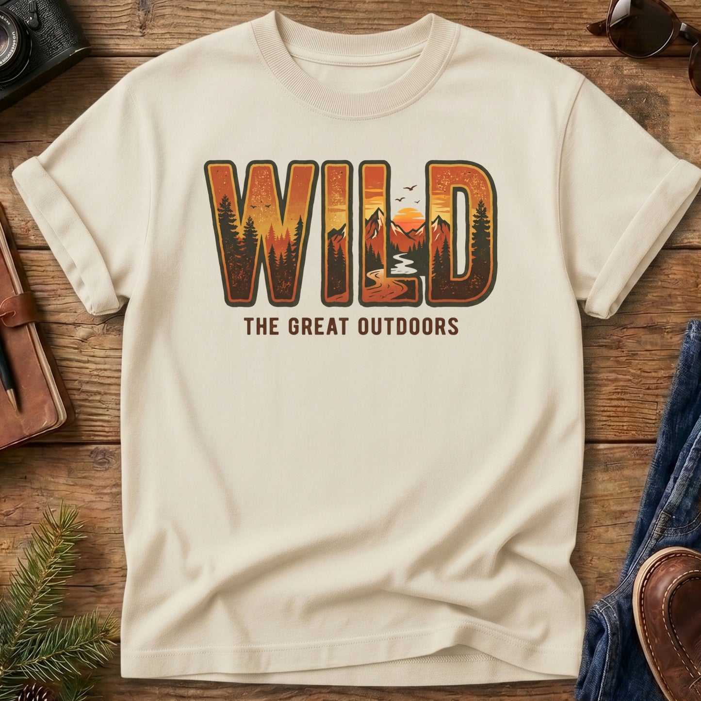 Wild The Great Outdoor  Tee