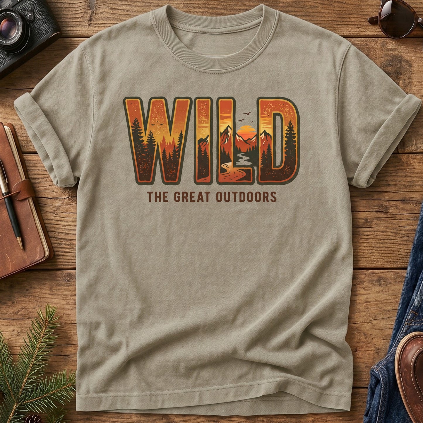 Wild The Great Outdoor  Tee