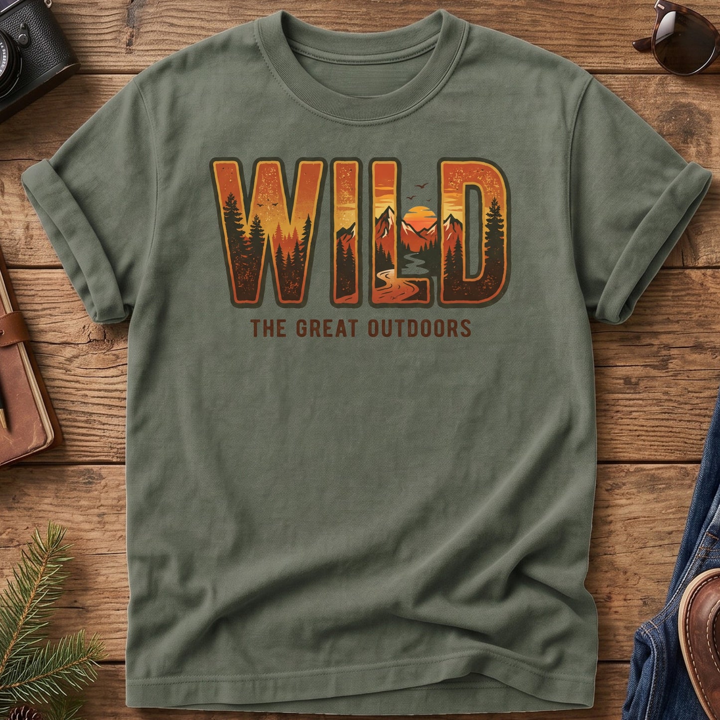 Wild The Great Outdoor  Tee