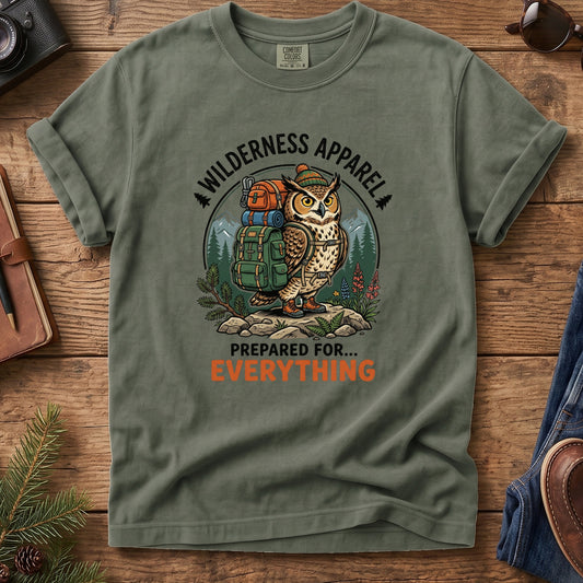 Prepared for Everything Tee – additional angle showing prepared for everything print