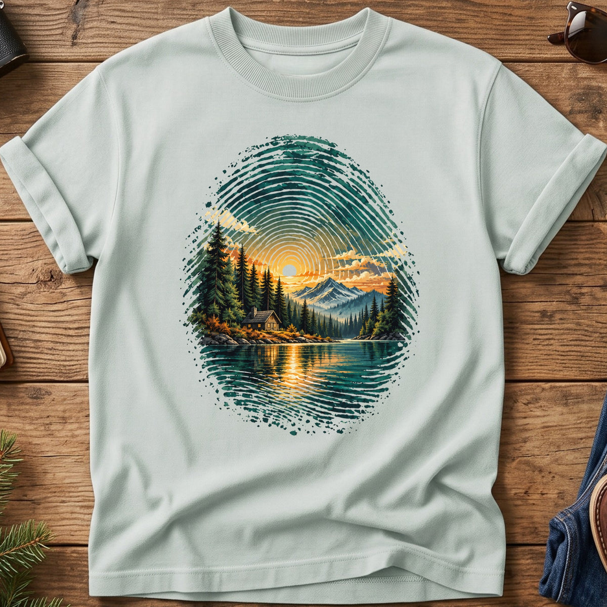 Wilderness Fingerprint Tee