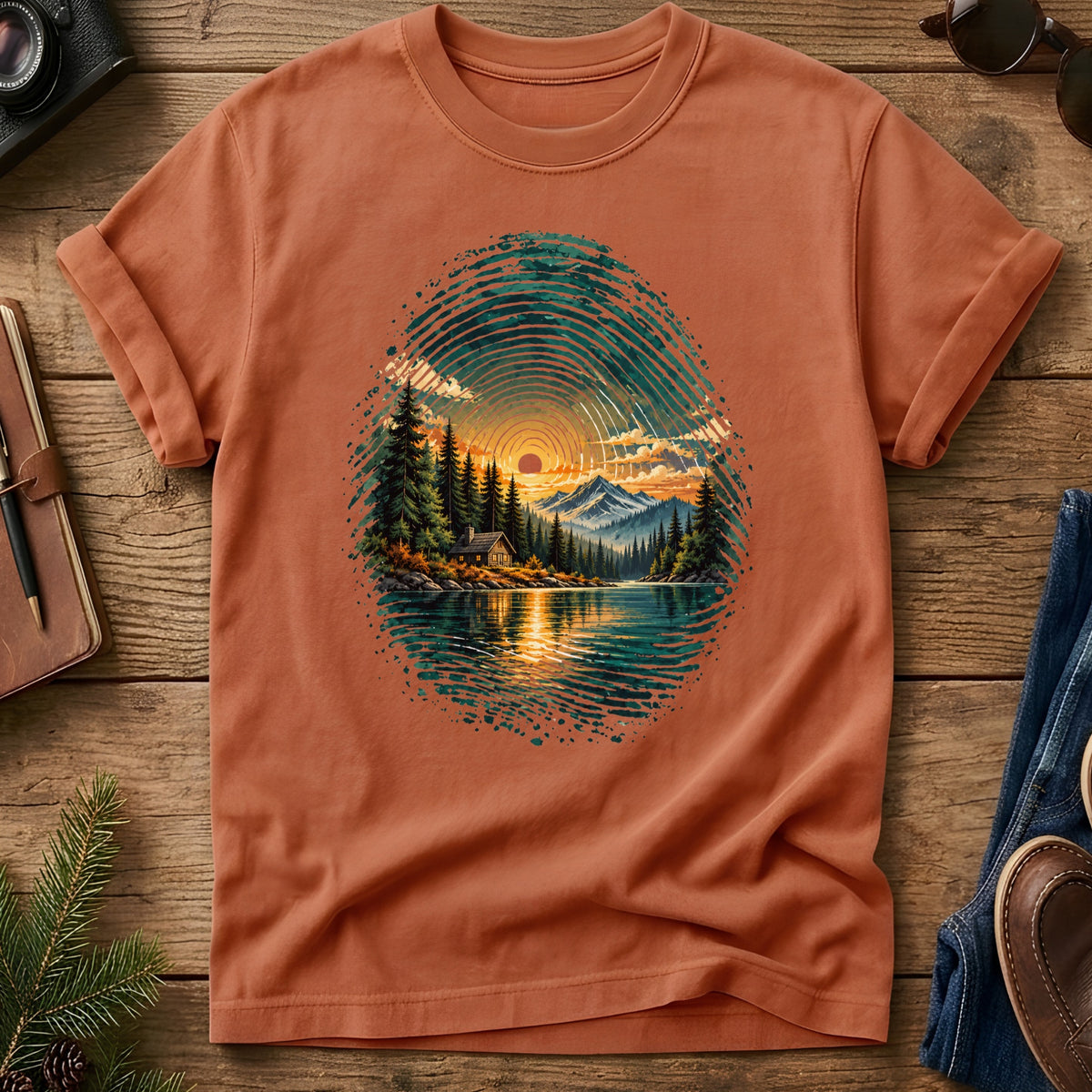 Wilderness Fingerprint Tee