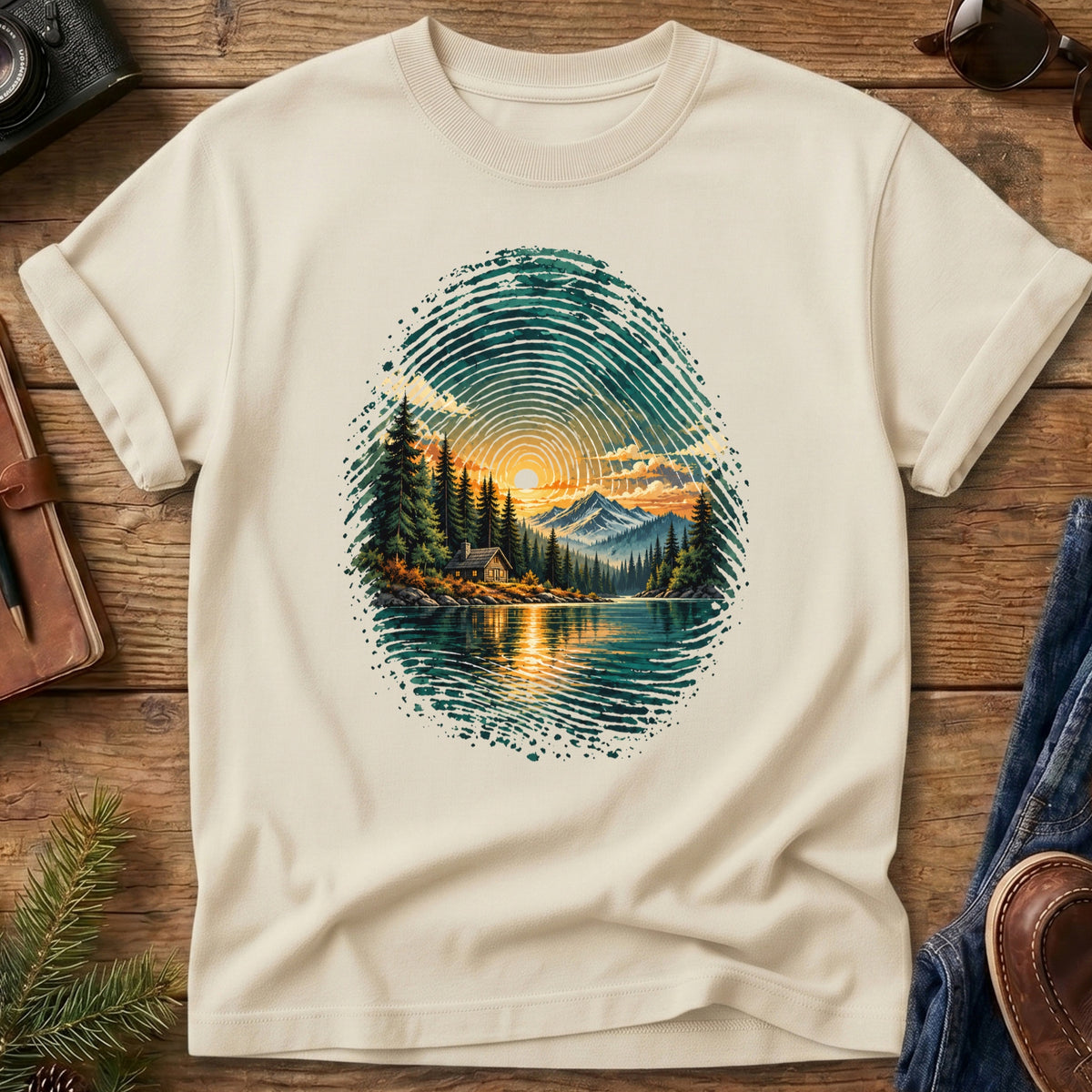 Wilderness Fingerprint Tee
