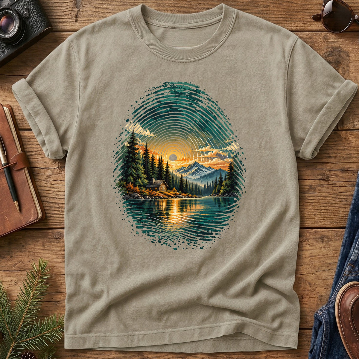 Wilderness Fingerprint Tee