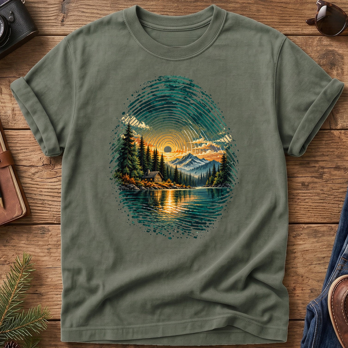 Wilderness Fingerprint Tee