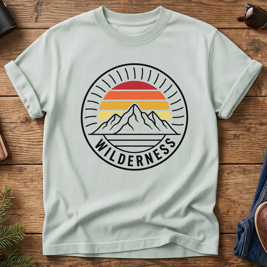 Wilderness Sunset Mountain Tee