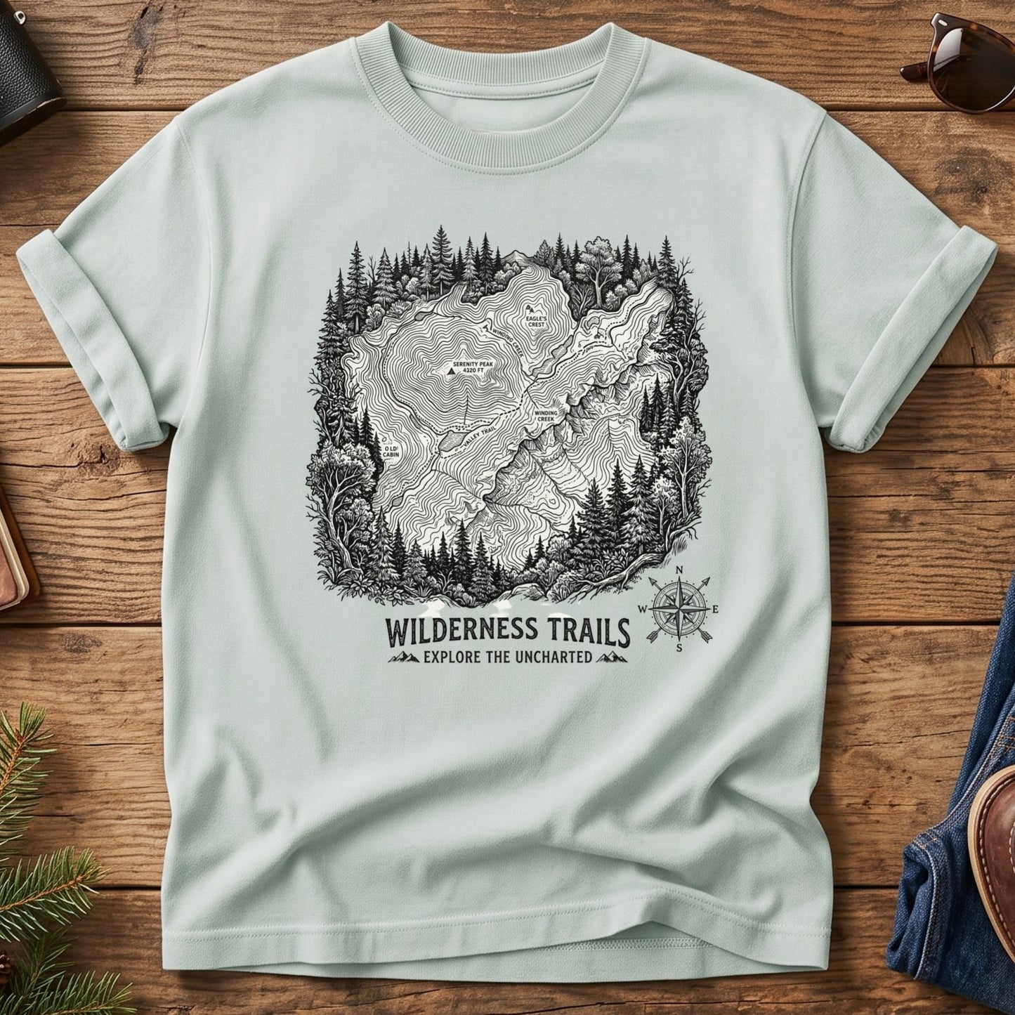 Wilderness Trails Sketch Tee