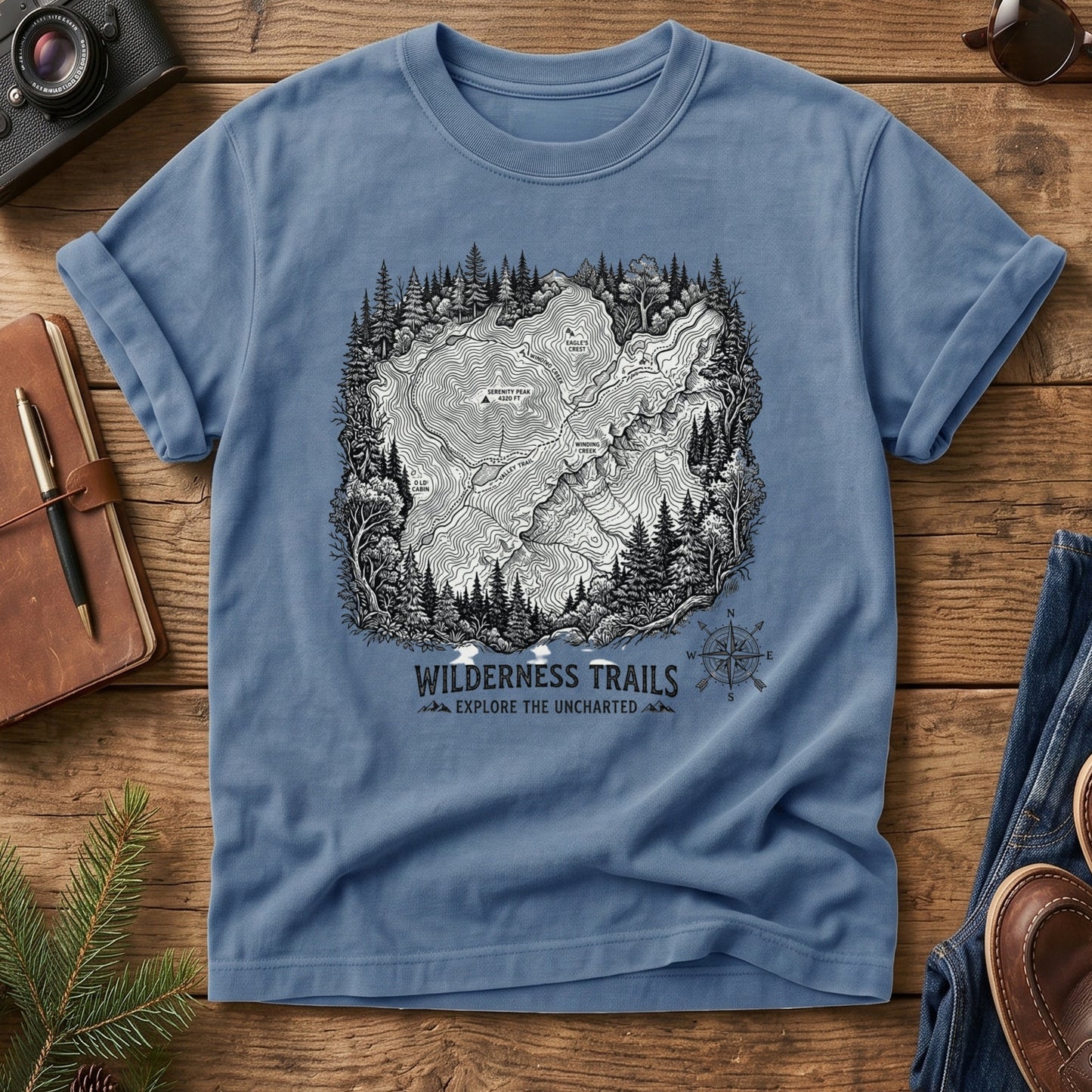 Wilderness Trails Sketch Tee