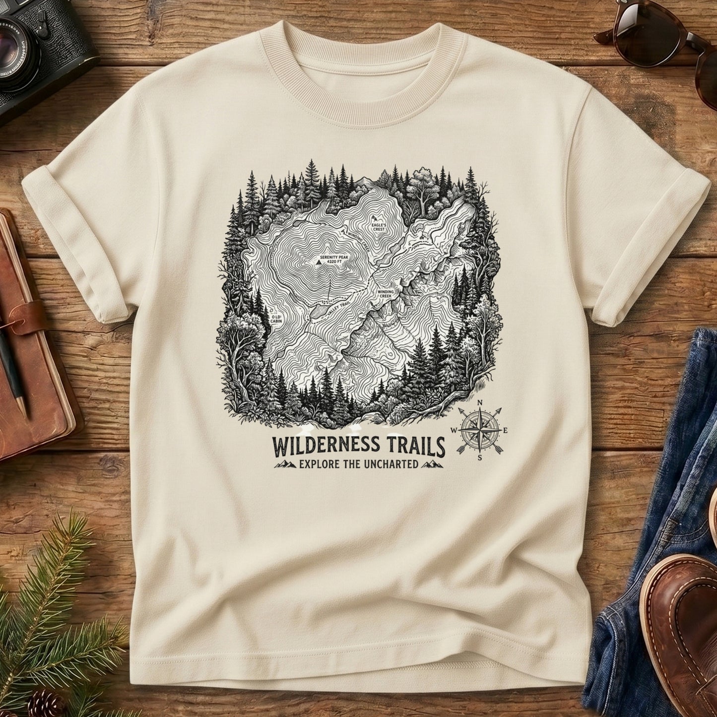 Wilderness Trails Sketch Tee