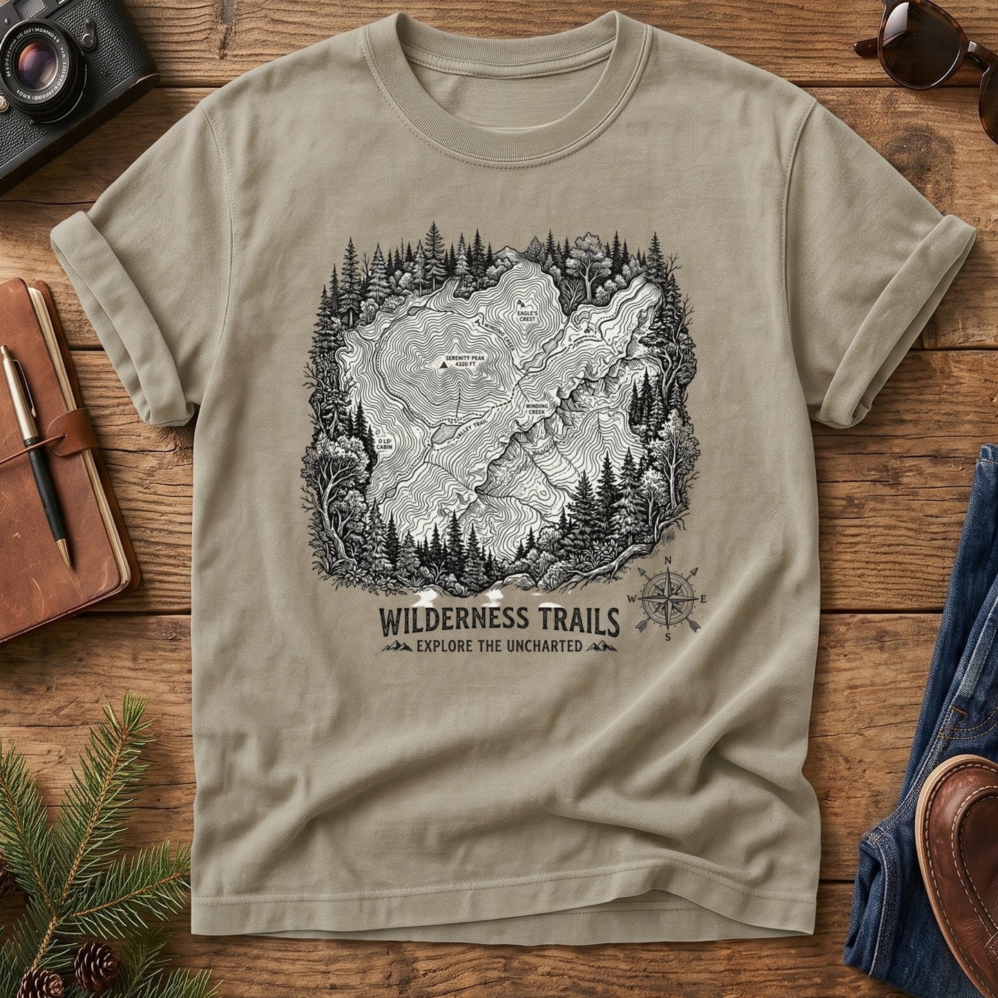 Wilderness Trails Sketch Tee