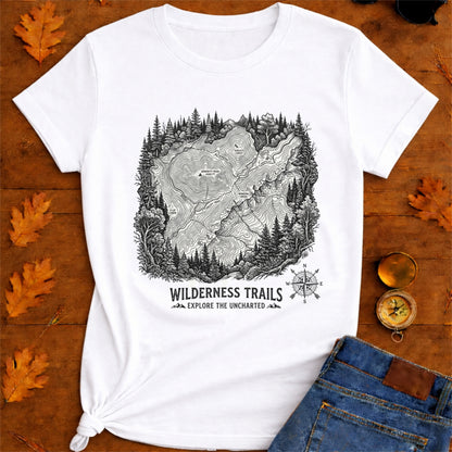Wilderness Trails T-Shirt — Outdoor Hiking Nature Tee
