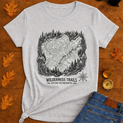 Wilderness Trails T-Shirt — Outdoor Hiking Nature Tee