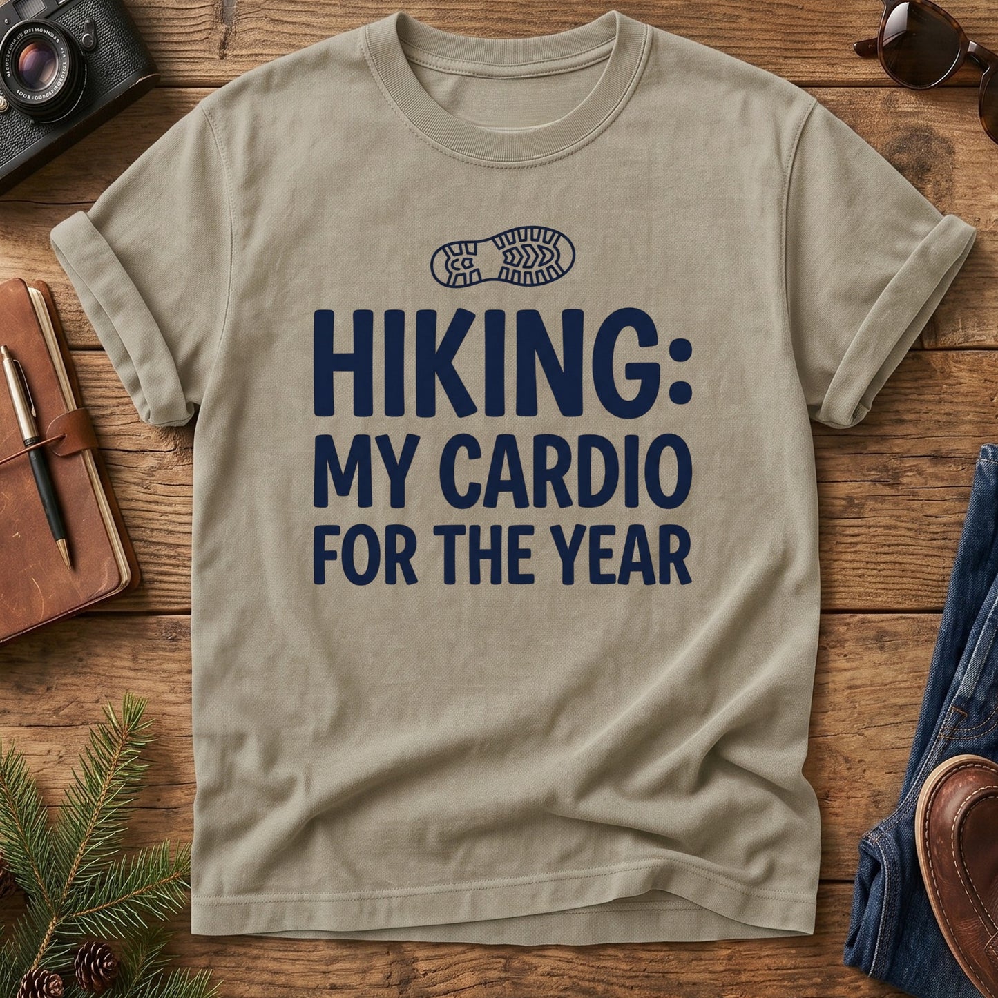 Yearly Cardio Hiking Tee