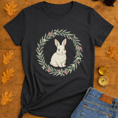 bunny floral  T-Shirt