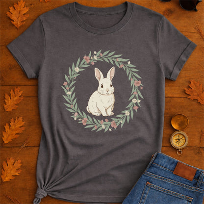 bunny floral  T-Shirt