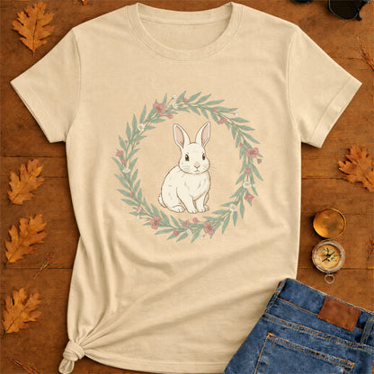 bunny floral  T-Shirt