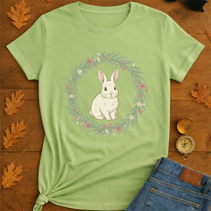 bunny floral  T-Shirt