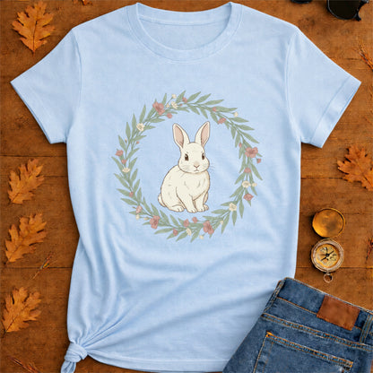bunny floral  T-Shirt