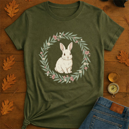 bunny floral  T-Shirt