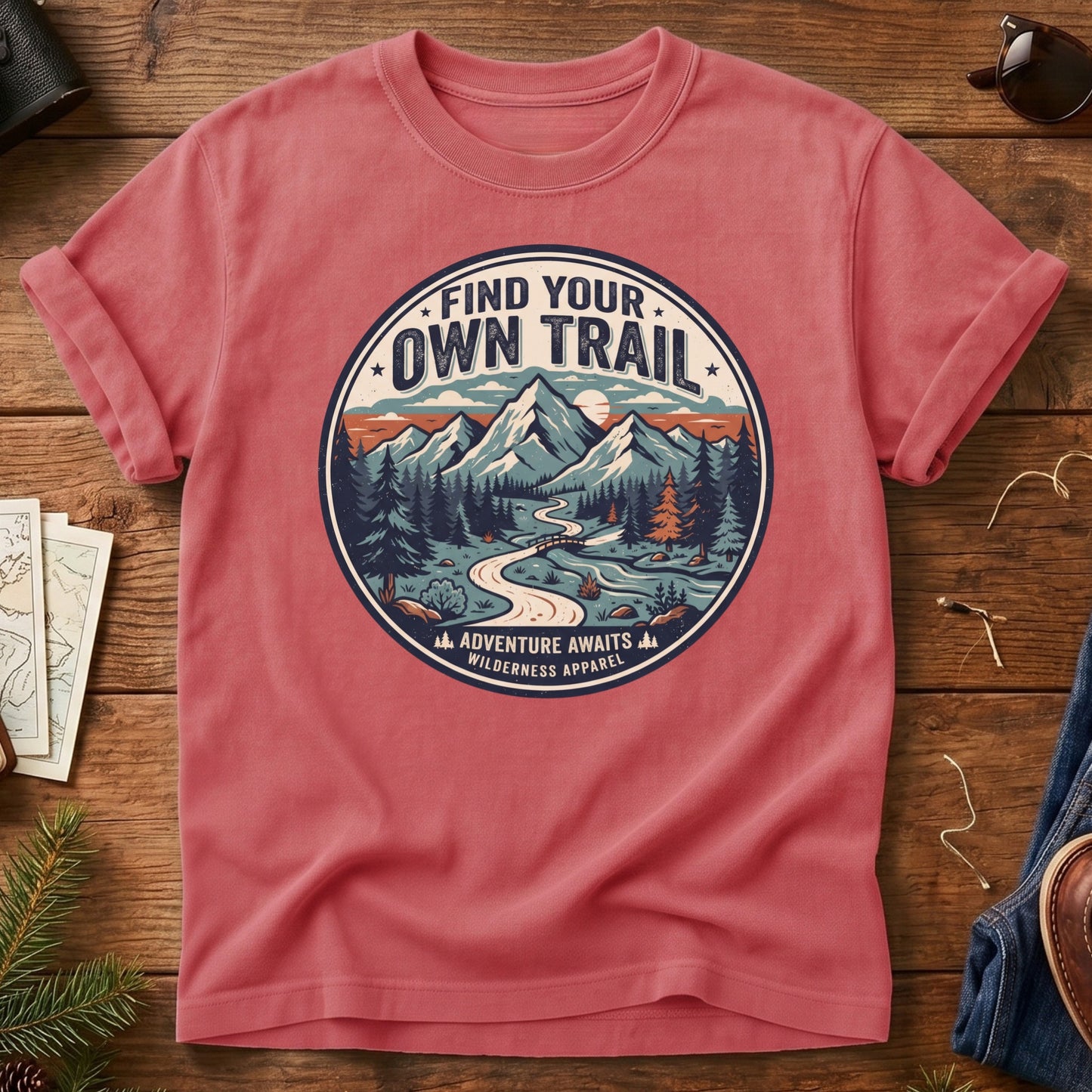 Wilderness Trail Badge Tee