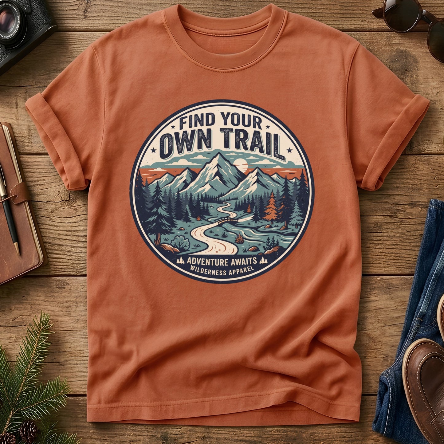 Wilderness Trail Badge Tee